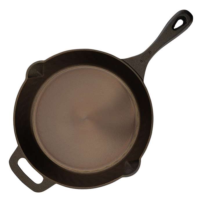 Сковорода чугунная brasen с масляной полировкой, D25 см Liberty Jones LJ0000377