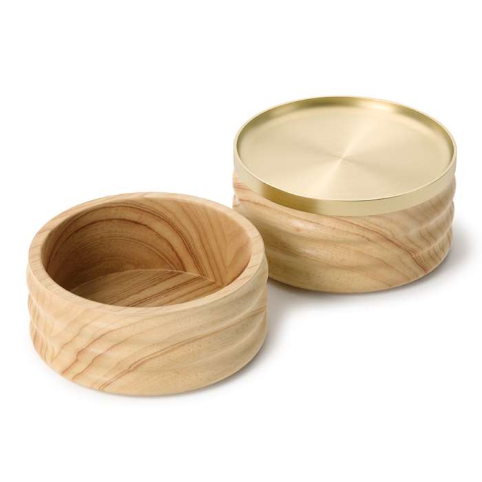Шкатулка для украшений tesora, натуральное дерево/латунь UMBRA 1021398-1291-CHN