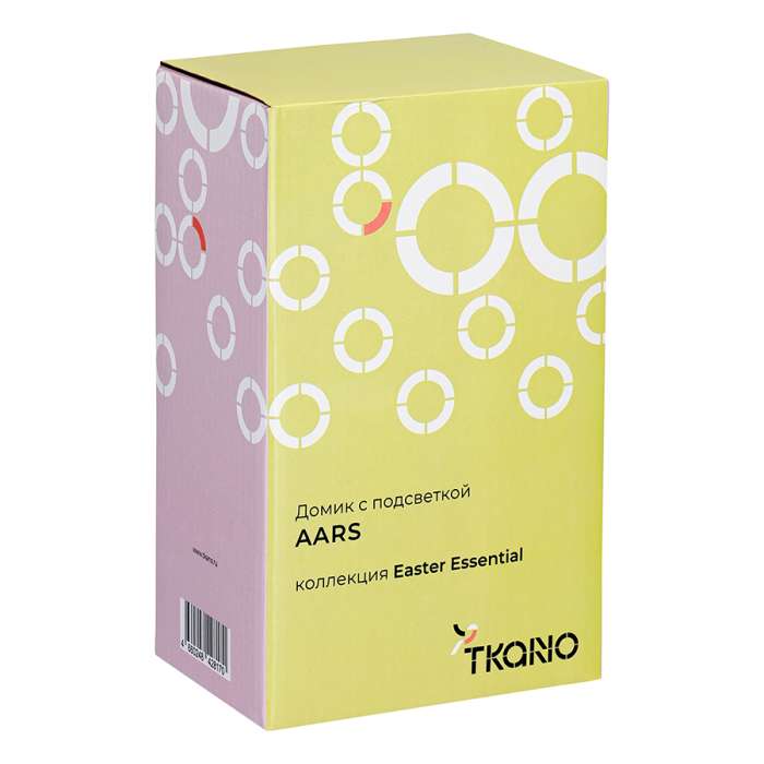 Домик с подсветкой aars из коллекции easter essential Tkano TK25-DEC-BD0001
