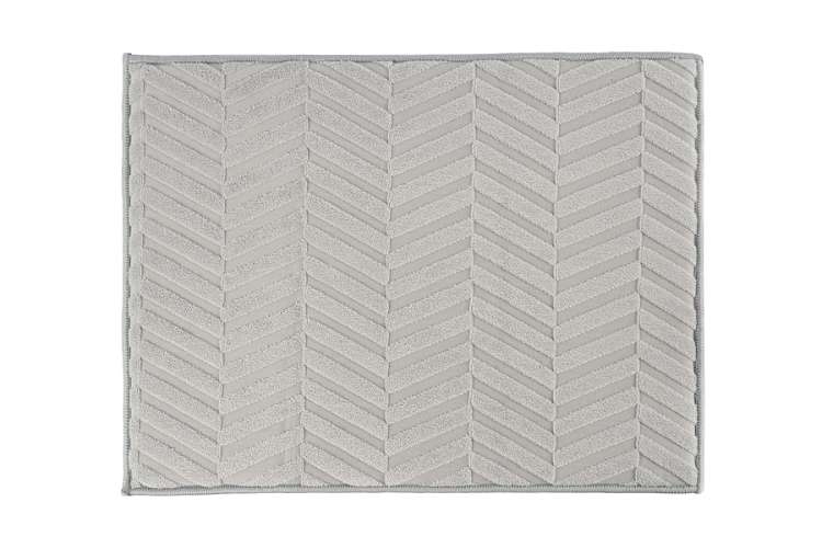 Коврик для сушки посуды, 30x40 см, полиэстер, серый, Dry grey ANNA LAFARG ANLAF-M10GB