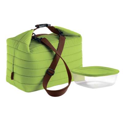 Набор из термосумки и контейнера handy, 3 л, зеленый Guzzini 03290384
