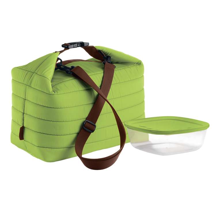 Набор из термосумки и контейнера handy, 3 л, зеленый Guzzini 03290384