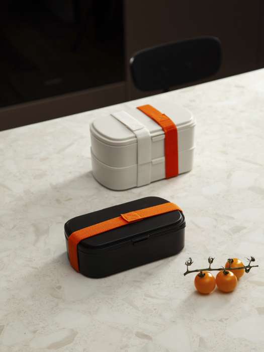 Ланч-бокс с приборами food time, 1 л, черный Smart Solutions SS-LBDL-PP-BLK-1