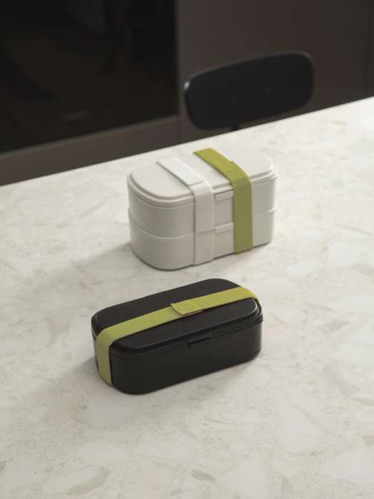 Ланч-бокс с приборами food time, 1 л, черный Smart Solutions SS-LBDL-PP-BLK-1