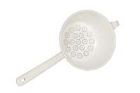 Дуршлаг с ручкой, 16 см, белый,  WEISS RIESS 0325-033