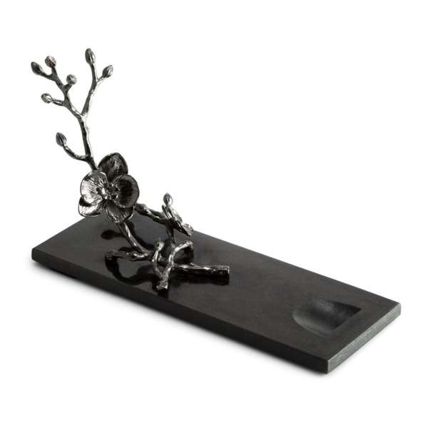 Подставка для бутылки Michael Aram Чёрная орхидея 28 см