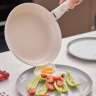 Сковорода с крышкой и съемной ручкой smart ceramic, D28 см Smart Solutions SS0000381