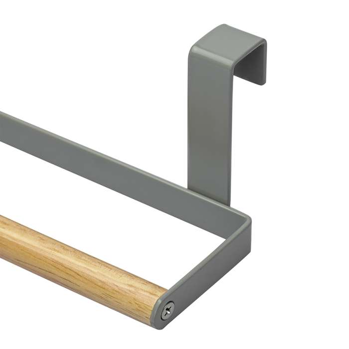 Держатель для полотенец подвесной Granli, 24х8,5 см, серый SMART SOLUTIONS SS0000138