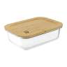 Набор контейнеров для запекания и хранения eco store с крышками из бамбука, 3 шт. Smart Solutions SS000045