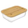 Набор контейнеров для запекания и хранения eco store с крышками из бамбука, 3 шт. Smart Solutions SS000045