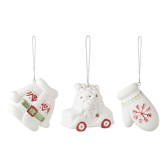 Набор ёлочных украшений с подсветкой classy ornaments из коллекции new year essential, 3 шт. Tkano TK24-NY_DEC0024