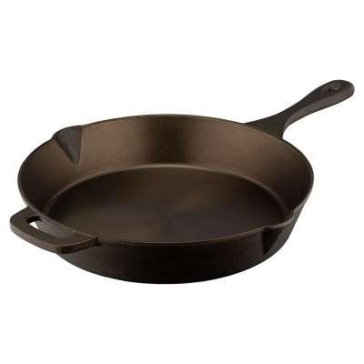 Сковорода чугунная brasen с масляной полировкой, D30 см Liberty Jones LJ0000378