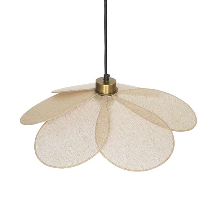 Светильник подвесной kamille, D46 см, бежевый Bergenson Bjorn BB0000579