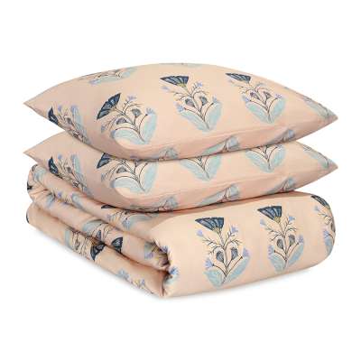 Комплект постельного белья &quot;Летний цветок&quot; из премиального сатина из коллекции russian north, 200х220 см Tkano TK24-DC0042