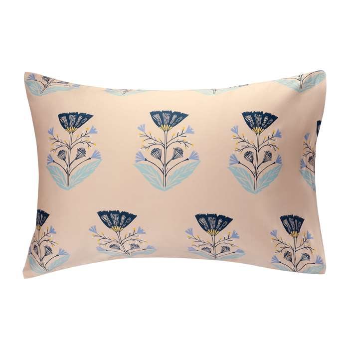 Комплект постельного белья "Летний цветок" из премиального сатина из коллекции russian north, 200х220 см Tkano TK24-DC0042