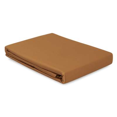 Простыня из сатина из коллекции meditation, caramel, 240х270 см Tkano TK24-SH0018