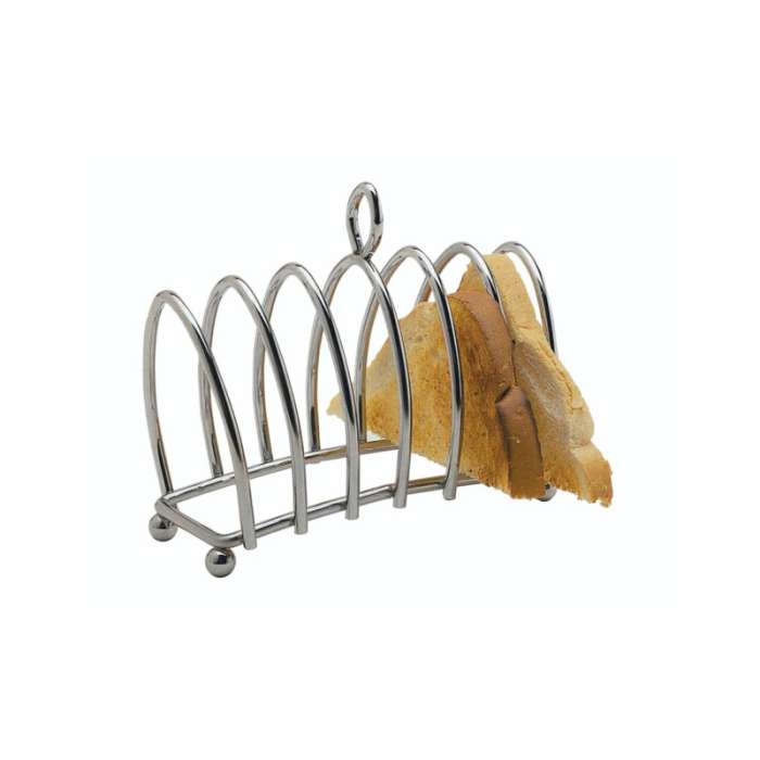 Подставка для тостов на 6 ломтиков хромированная KC Kitchen Craft KCTOAST