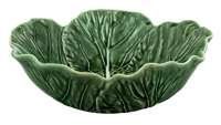 Салатник с резным краем "Капуста" 22,5см	 BORDALLO PINHEIRO BOR65000622