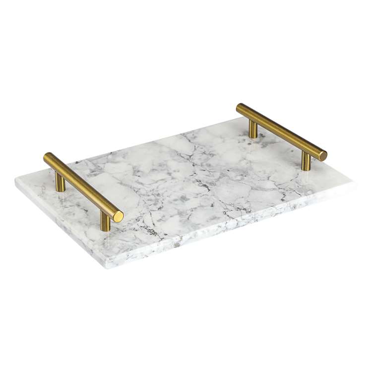 Поднос marm, 30х20 см, белый мрамор Liberty Jones LJ0000329