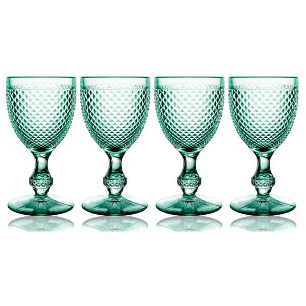 Набор бокалов для воды Vista Alegre Бикош 280 мл, 4 шт, мятный