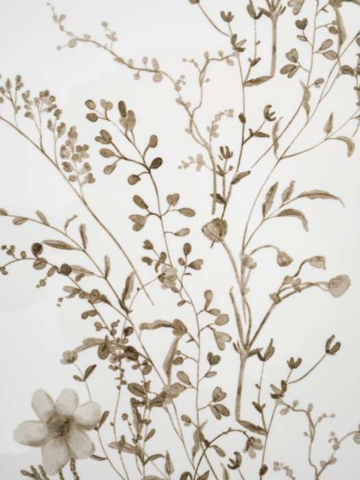 Подставка под горячее, 24х17 см, керамика/пробка, белая, Осенние цветы, Florance ANNA LAFARG ANLAF-YUXIN-139