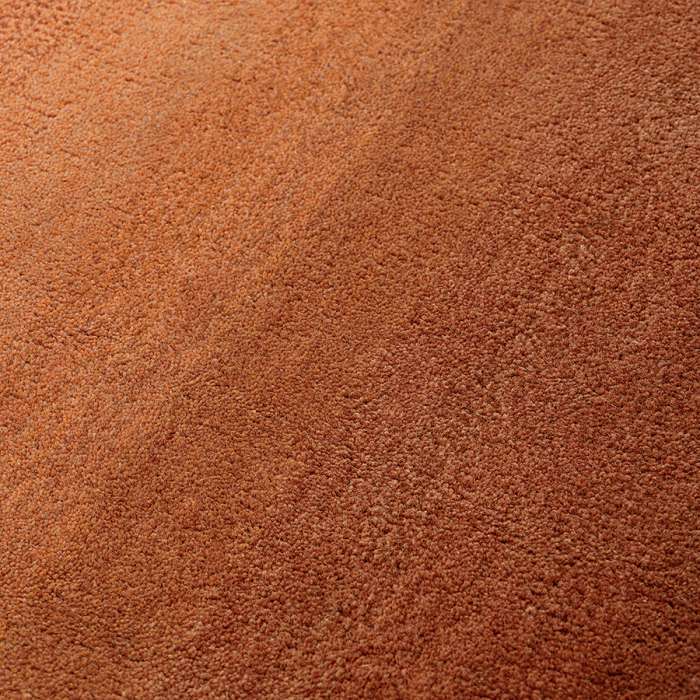 Ковер из шерсти over horizon терракотового цвета из коллекции trendy ruffles, 200х300 см Tkano TK25-DR0005