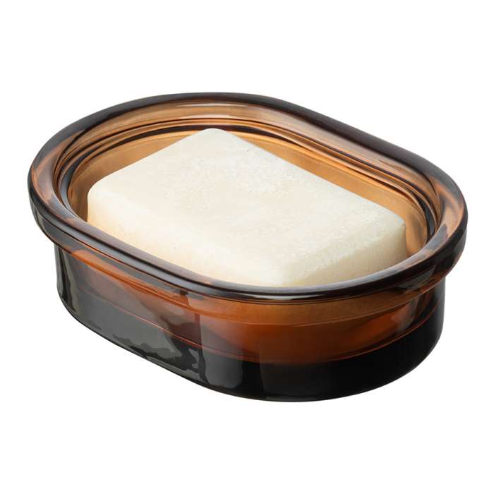 Мыльница amber, темно-янтарная Bergenson Bjorn Bath BB0001037
