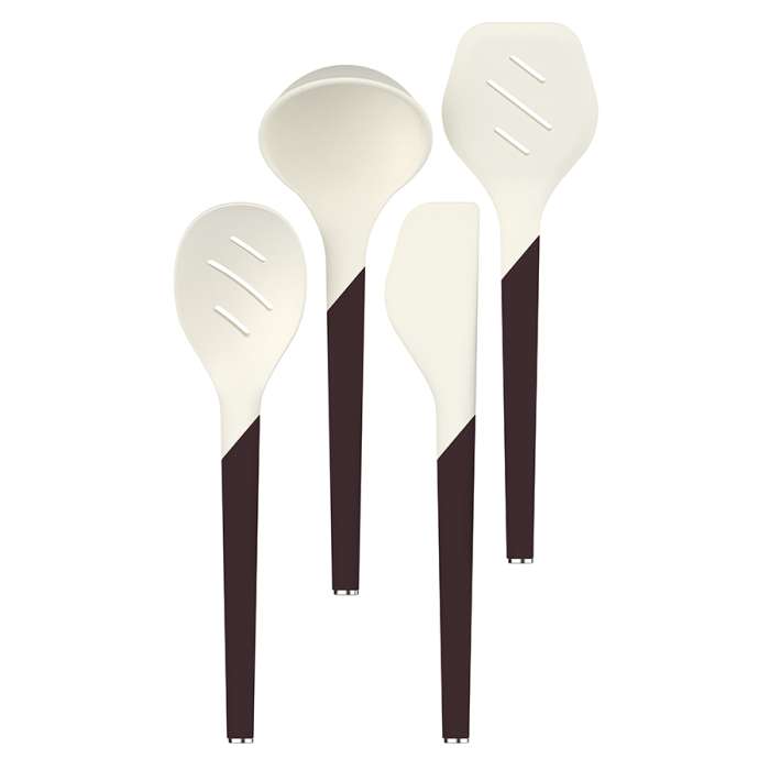 Шумовка smartchef, 31 см, бежевая/бордовая Smart Solutions SS0000370