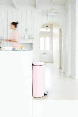 Мусорный бак с педалью (30 л) FlatBack Розовый 103988