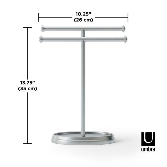 Держатель для полотенец palm, никель UMBRA 1018618-410