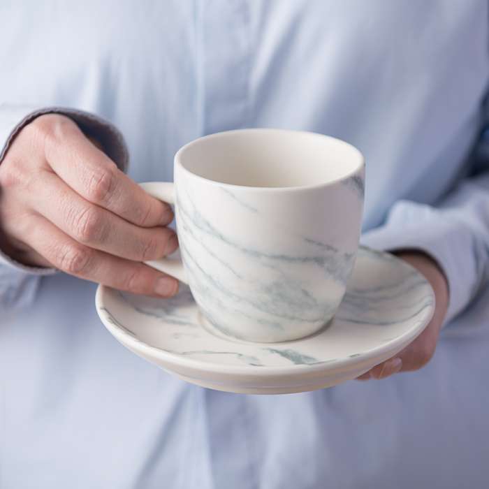 Набор чайных пар Marble, 250 мл, 2 шт. LIBERTY JONES LJ_RM_CU250