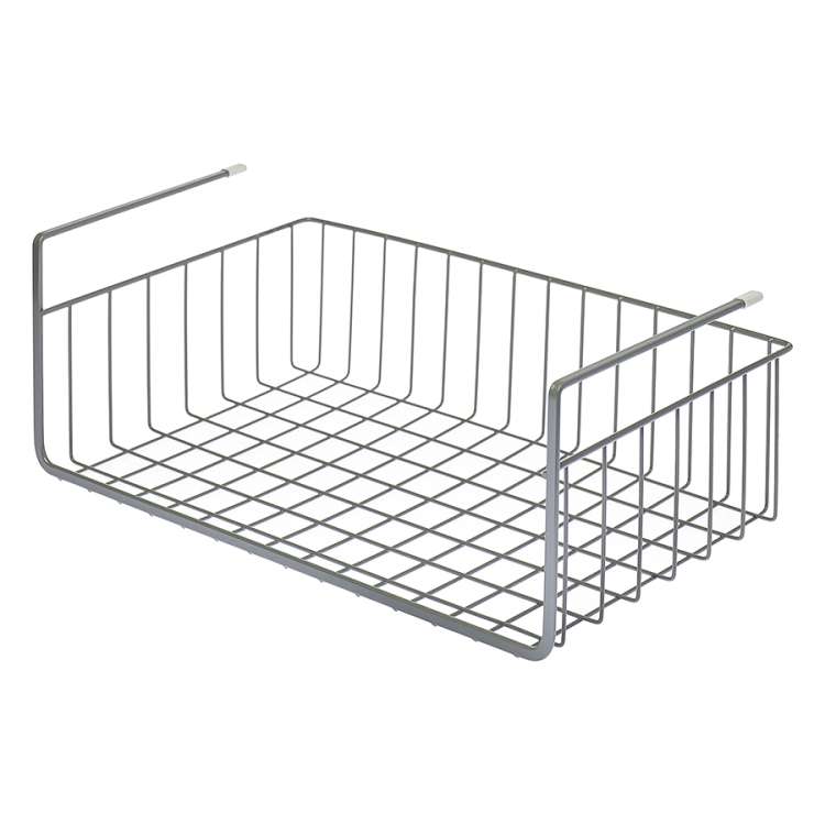 Корзина для хранения подвесная Granli, 38,8х24,5х15 см, серая SMART SOLUTIONS SS0000139