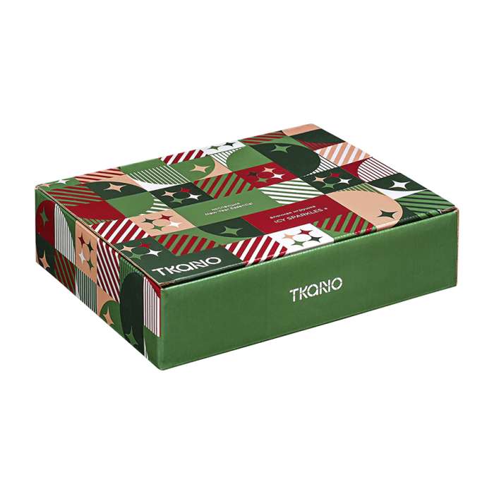 Набор ёлочных украшений Icy sparkles из коллекции New Year Essential, 6 шт. TKANO TK24-NY_DEC0006