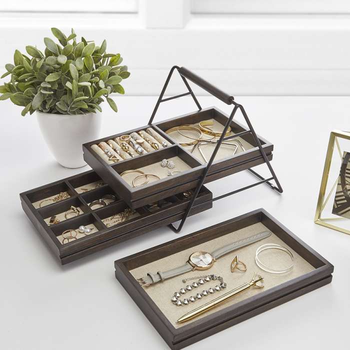 Шкатулка terrace, орех UMBRA 1004037-048