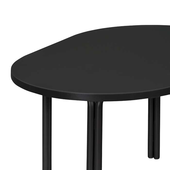 Столик кофейный ror, 75х50 см, черный LATITUDE RORTBL_C_OBKBKBK