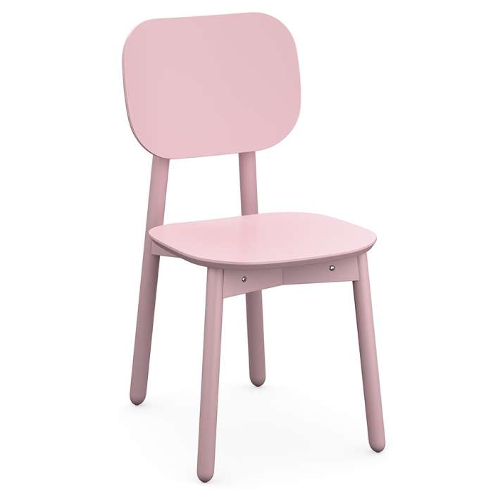 Стул saga, розовый LATITUDE SGBRDCHPK