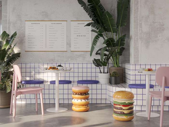 Стул saga, розовый LATITUDE SGBRDCHPK