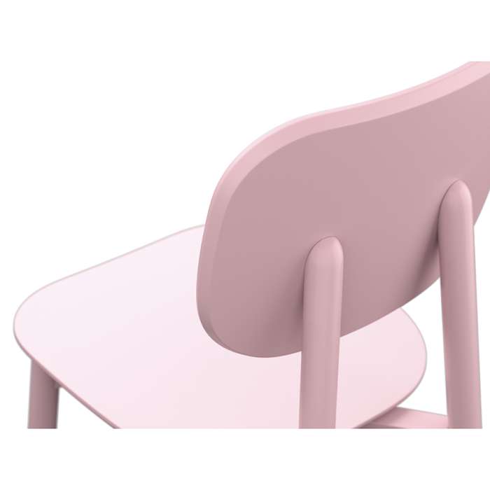 Стул saga, розовый LATITUDE SGBRDCHPK