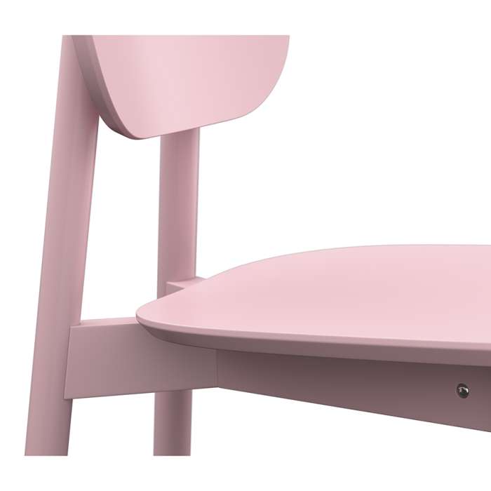 Стул saga, розовый LATITUDE SGBRDCHPK