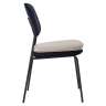 Стул pea, велюр, темно-синий/бежевый Bergenson Bjorn BB0000616