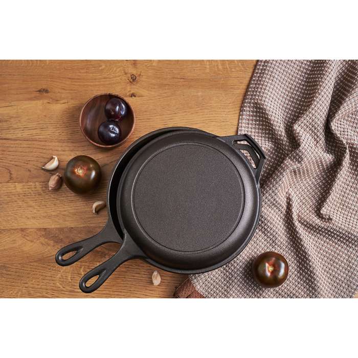 Набор сковород чугунных brasen с масляной полировкой, D25 см, 2 шт. Liberty Jones LJ0000379