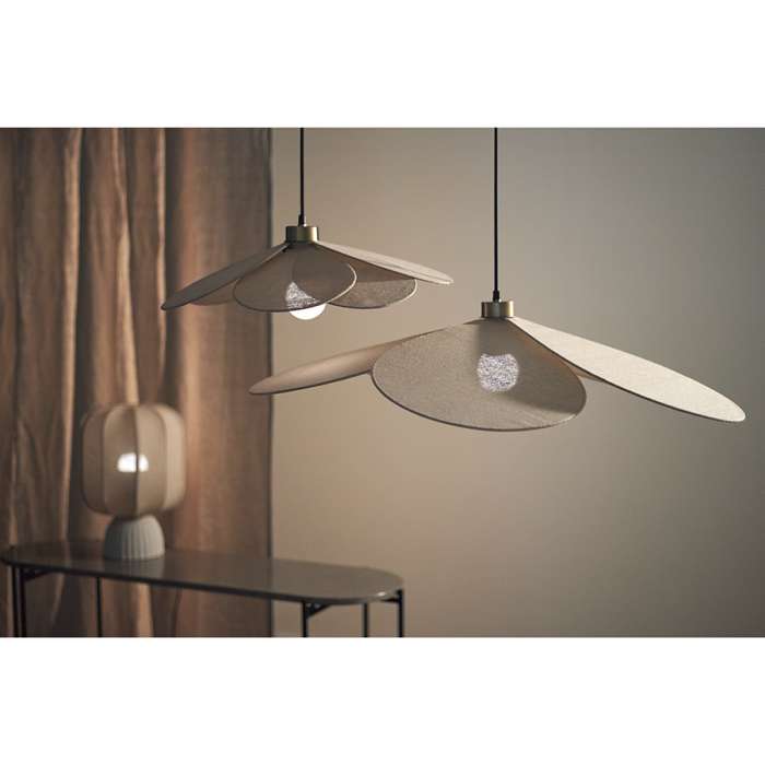 Светильник подвесной kamille, D79 см, бежевый Bergenson Bjorn BB0000578