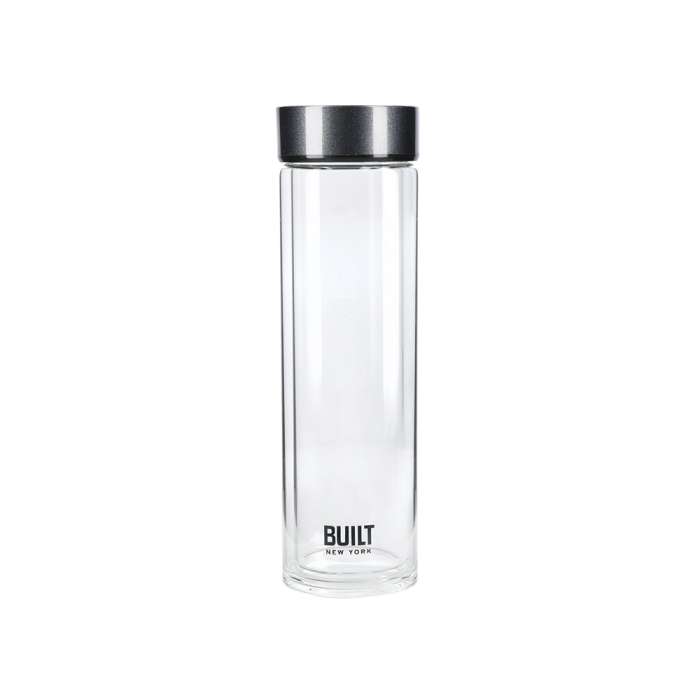 Бутылка для воды BUILT 450 мл Kitchen Craft BLTGLS450CHA