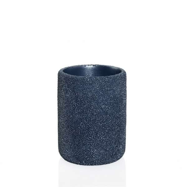 Andrea House Cтакан для зубных щеток голубой коралл и хром Andrea House BA17113