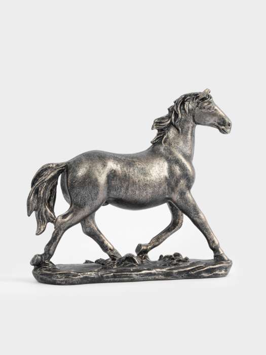 Статуэтка, 18 см, полирезин, бронзовая, Бегущий конь, Horse ANNA LAFARG ANLAF-LY231058