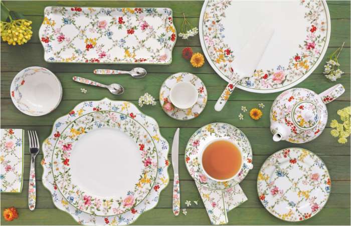 Кофейный набор Сад мечты, 2 персоны, 4 предмета EASY LIFE EL-R0921/GADR