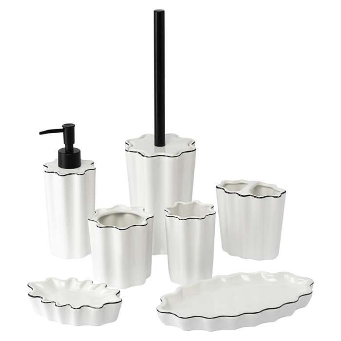 Подставка для ванных принадлежностей camellia, белая Bergenson Bjorn Bath BB0001034