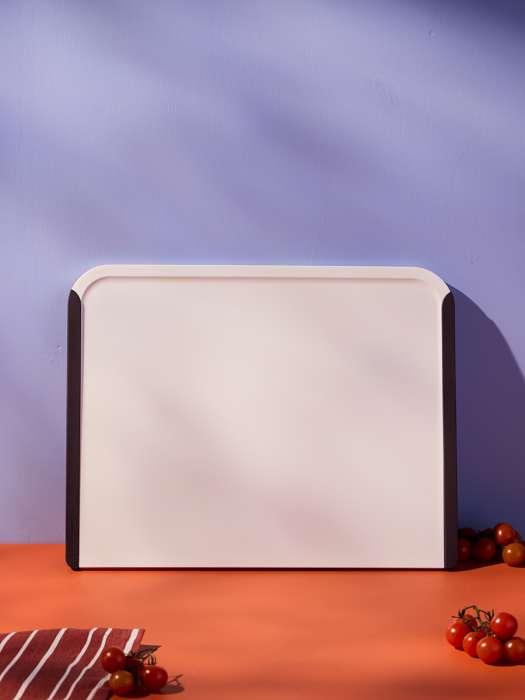 Доска разделочная smartchef, 40х31 см, бежевая/бордовая Smart Solutions SS0000369
