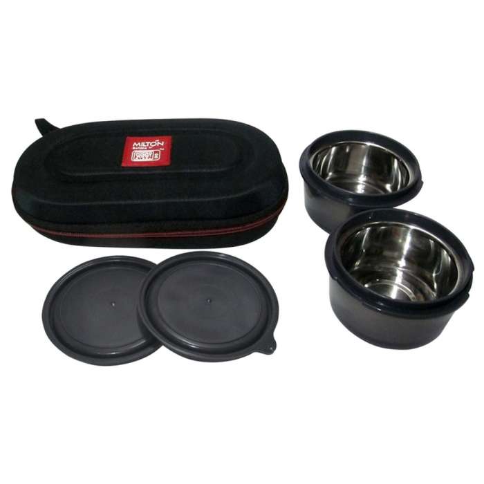 Термо ланч-бокс NUTRI LUNCH, 0,64 л, Black MILTON MM43323-BK