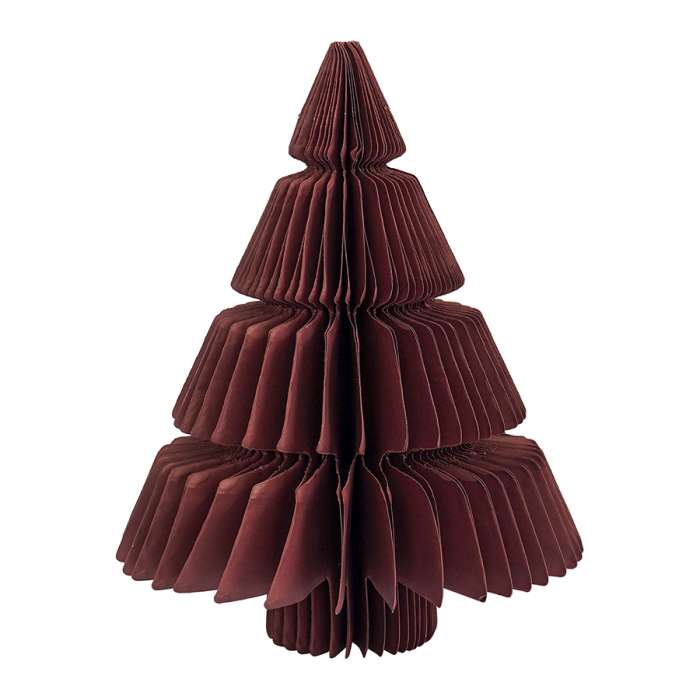Декор новогодний honeycomb tree бордового цвета из коллекции new year essential, 18 см Tkano TK23-NY_CTR0017